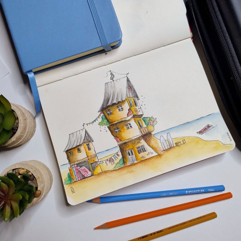 Illustration für Buchcover