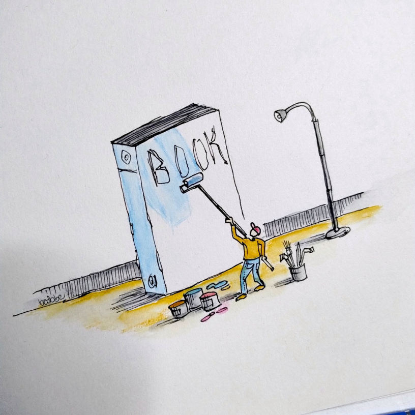 Illustration für Buchcover